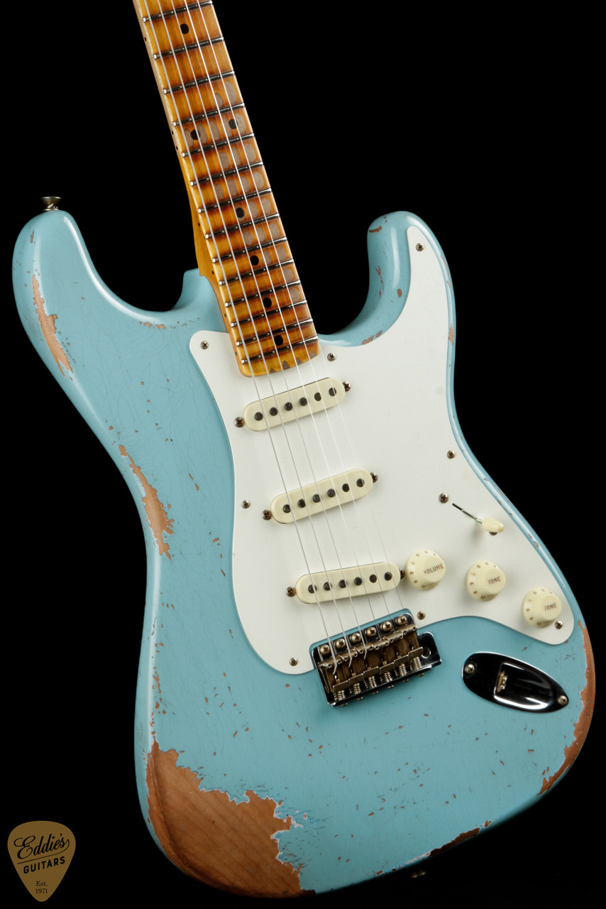 Fender Custom Shop LTD 1956 Stratocaster Heavy Relic - Aged Daphne