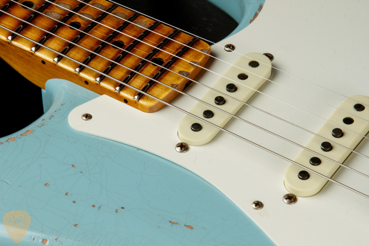 Fender Custom Shop LTD 1956 Stratocaster Heavy Relic - Aged Daphne