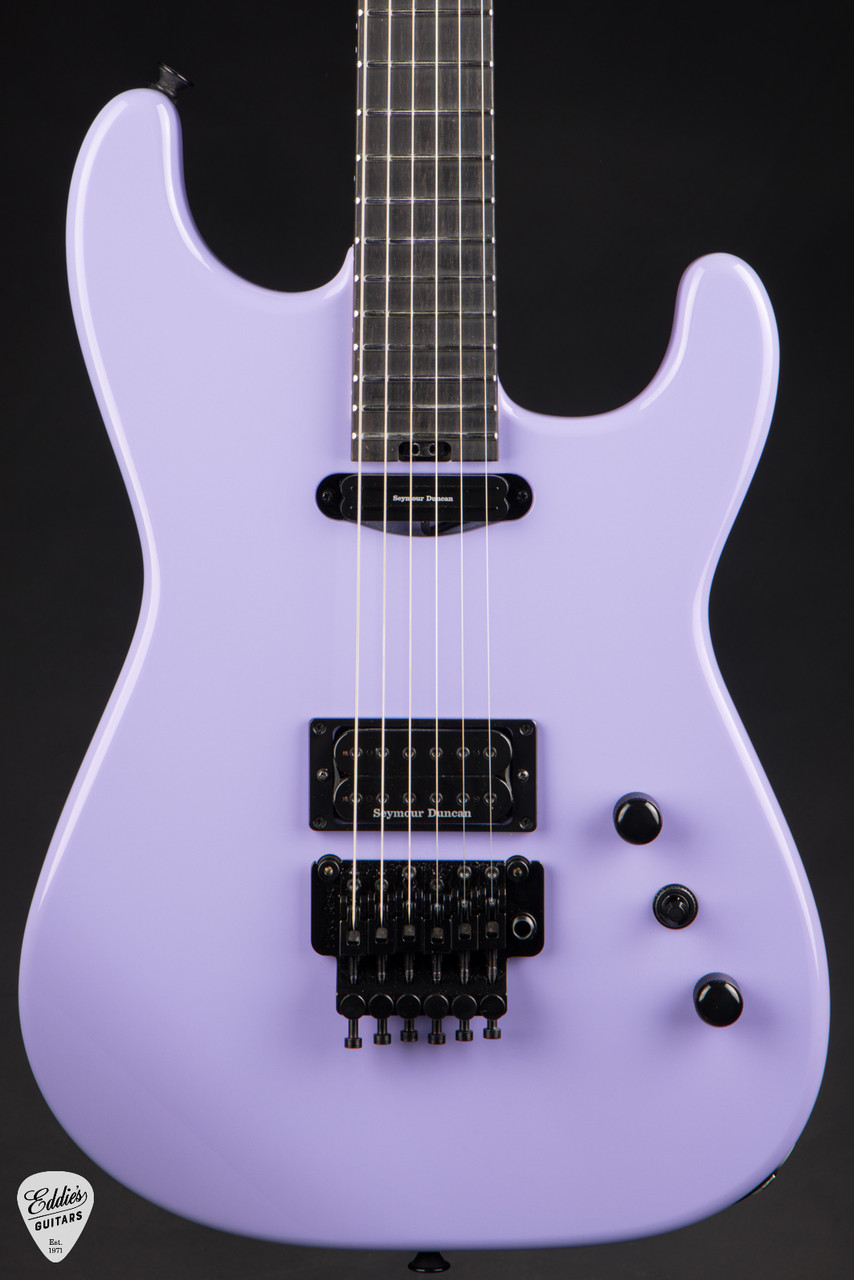 Charvel USA Custom Shop San Dimas HS Floyd Rose - Lavender Ice