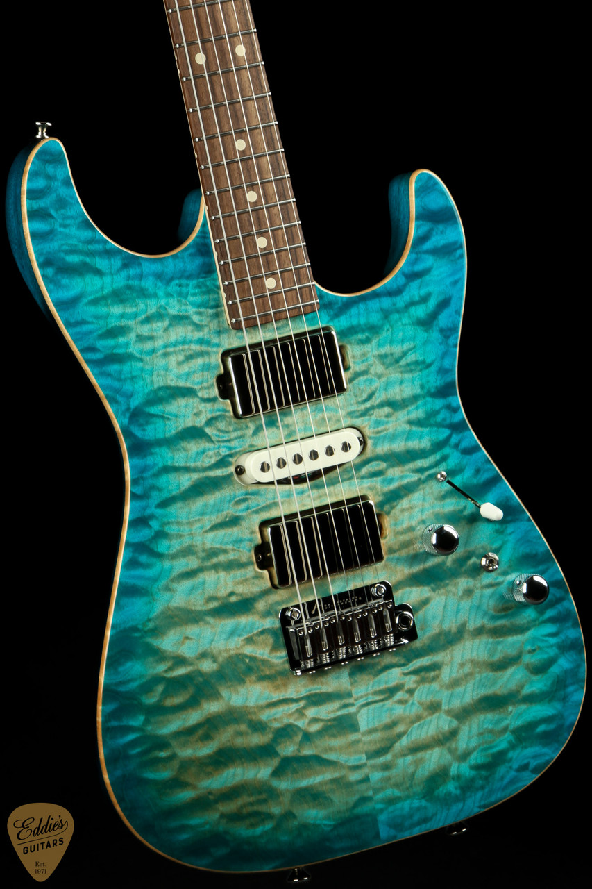 2023 - Tom Anderson Drop Top - Natural Bora Burst with Binding