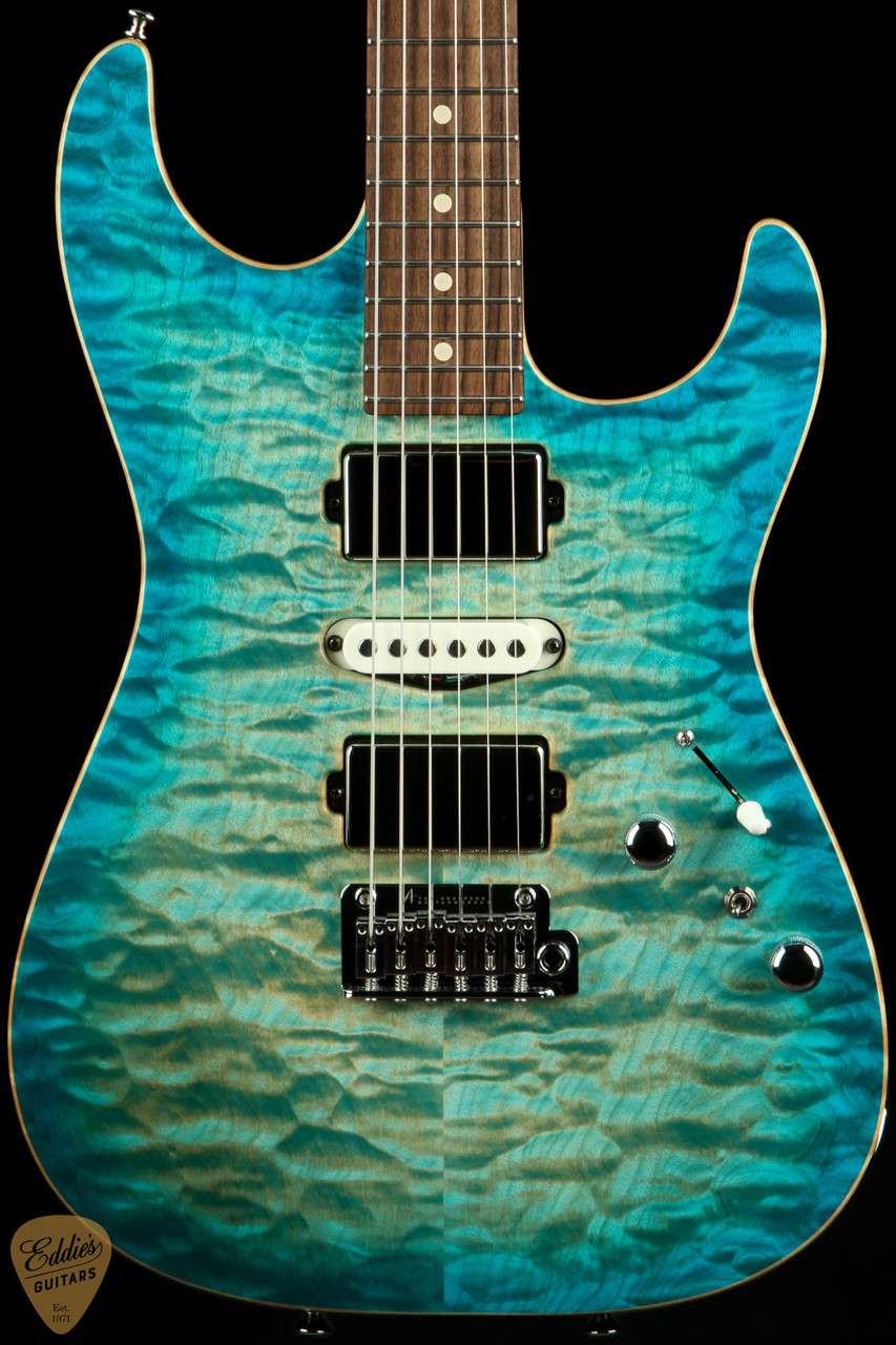 2023 - Tom Anderson Drop Top - Natural Bora Burst with Binding