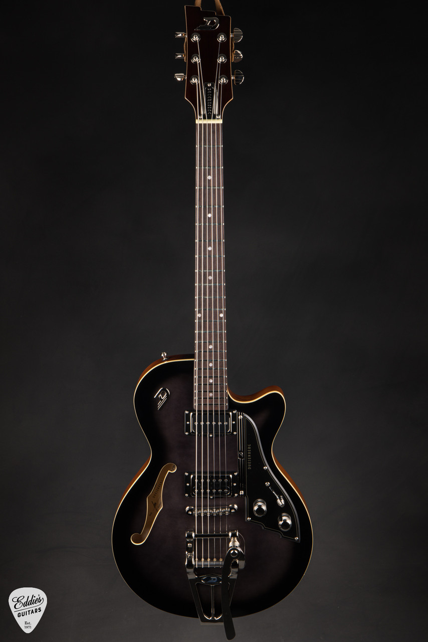 Duesenberg Starplayer CBR - Trans Black - Eddie's Guitars