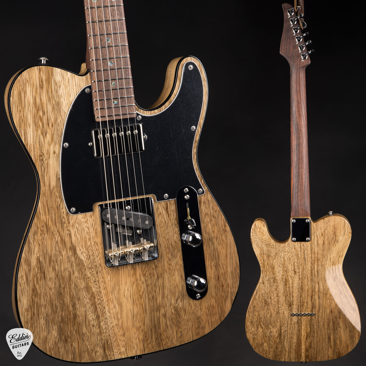 Suhr Custom Classic T Black Limba - Natural - Eddie's Guitars