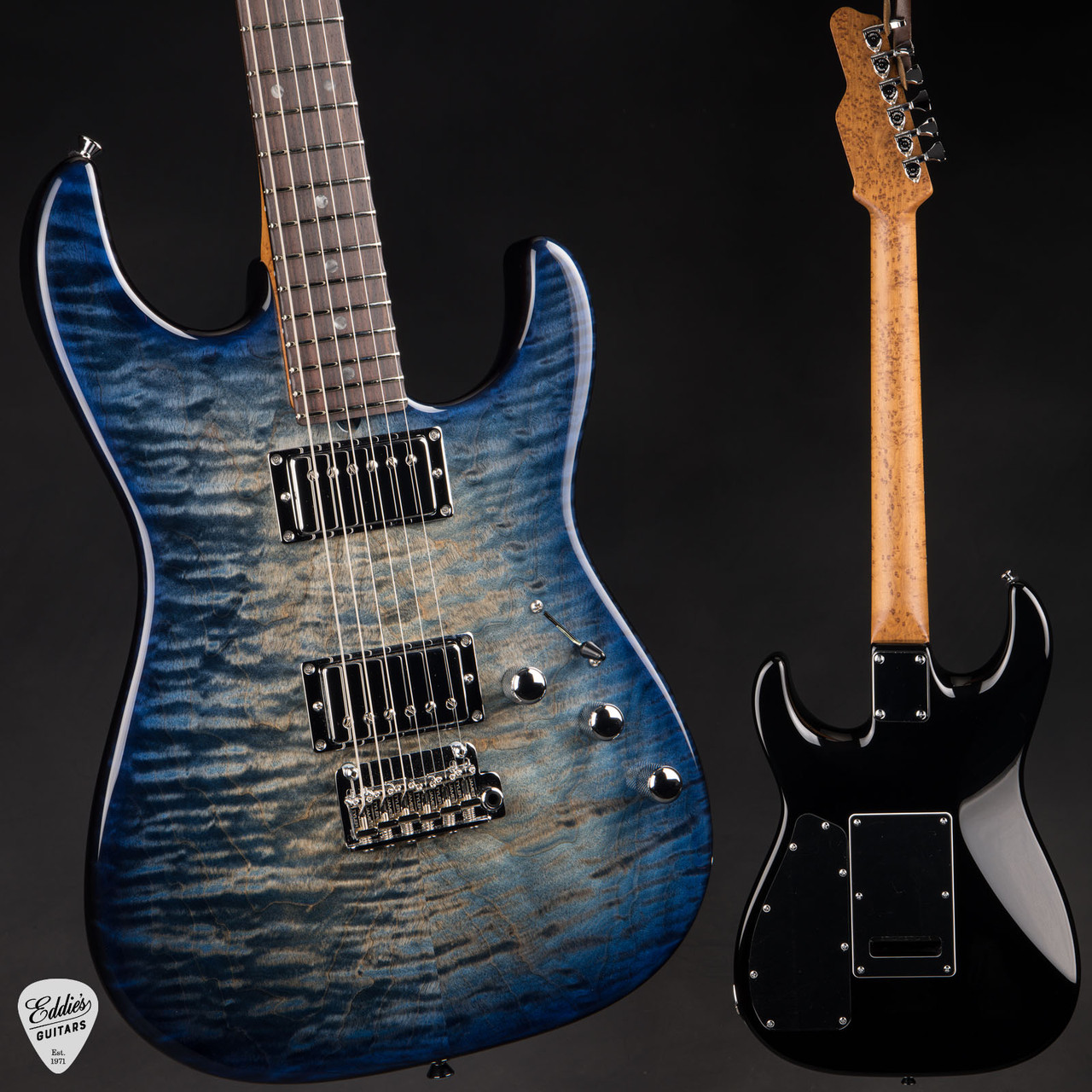 James Tyler Studio Elite HD-P - Blue Tinted Blue Burst - Eddie's