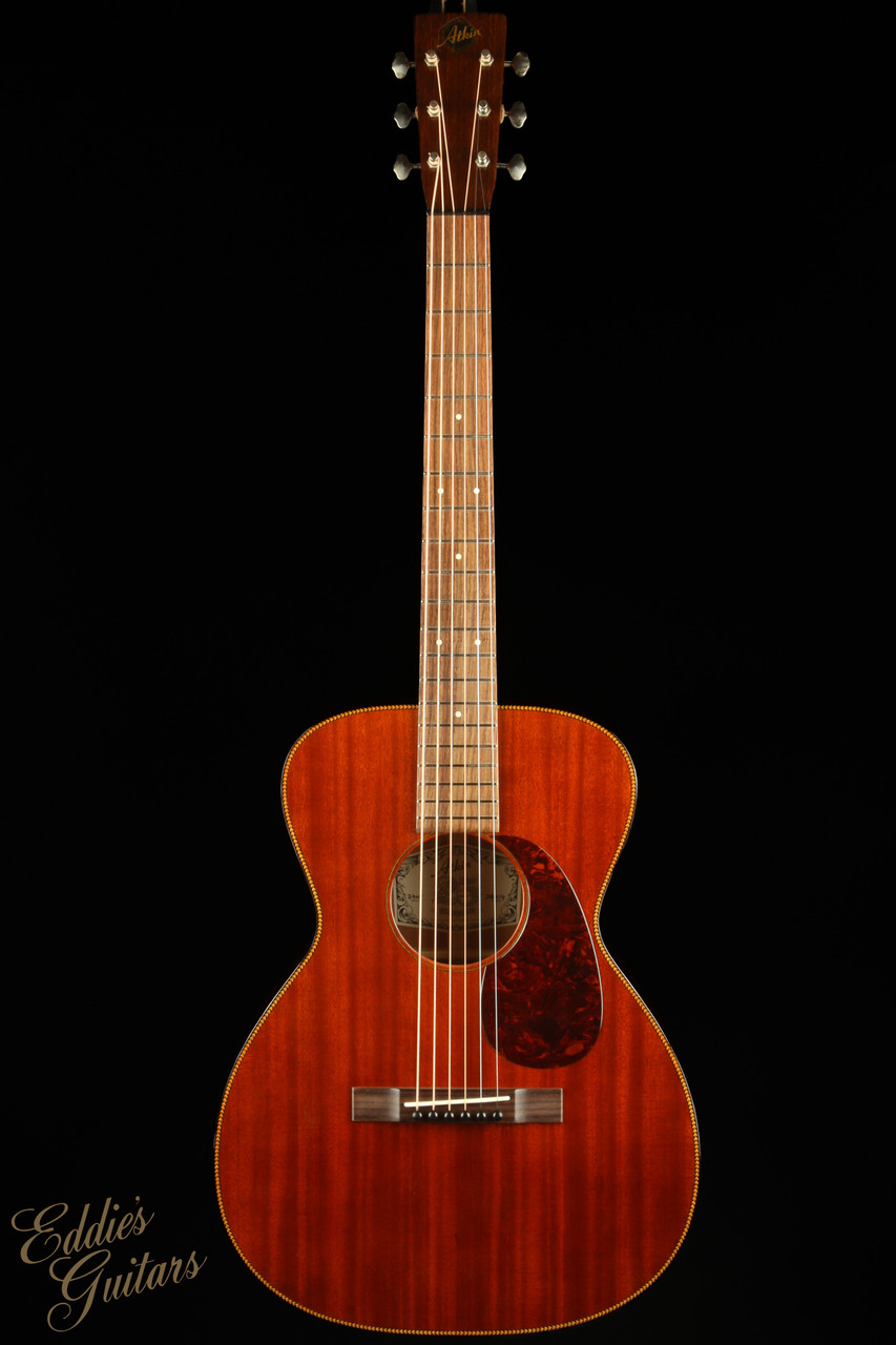 Used - Atkin Dust Bowl O14 Deluxe - All Mahogany - Eddie's Guitars