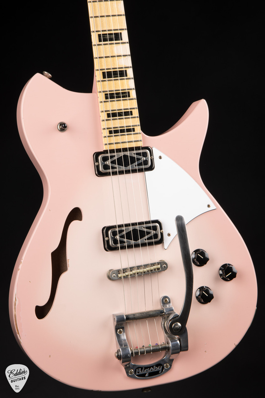 Fano Alt de Facto RB6 - Shell Pink Burst - Eddie's Guitars