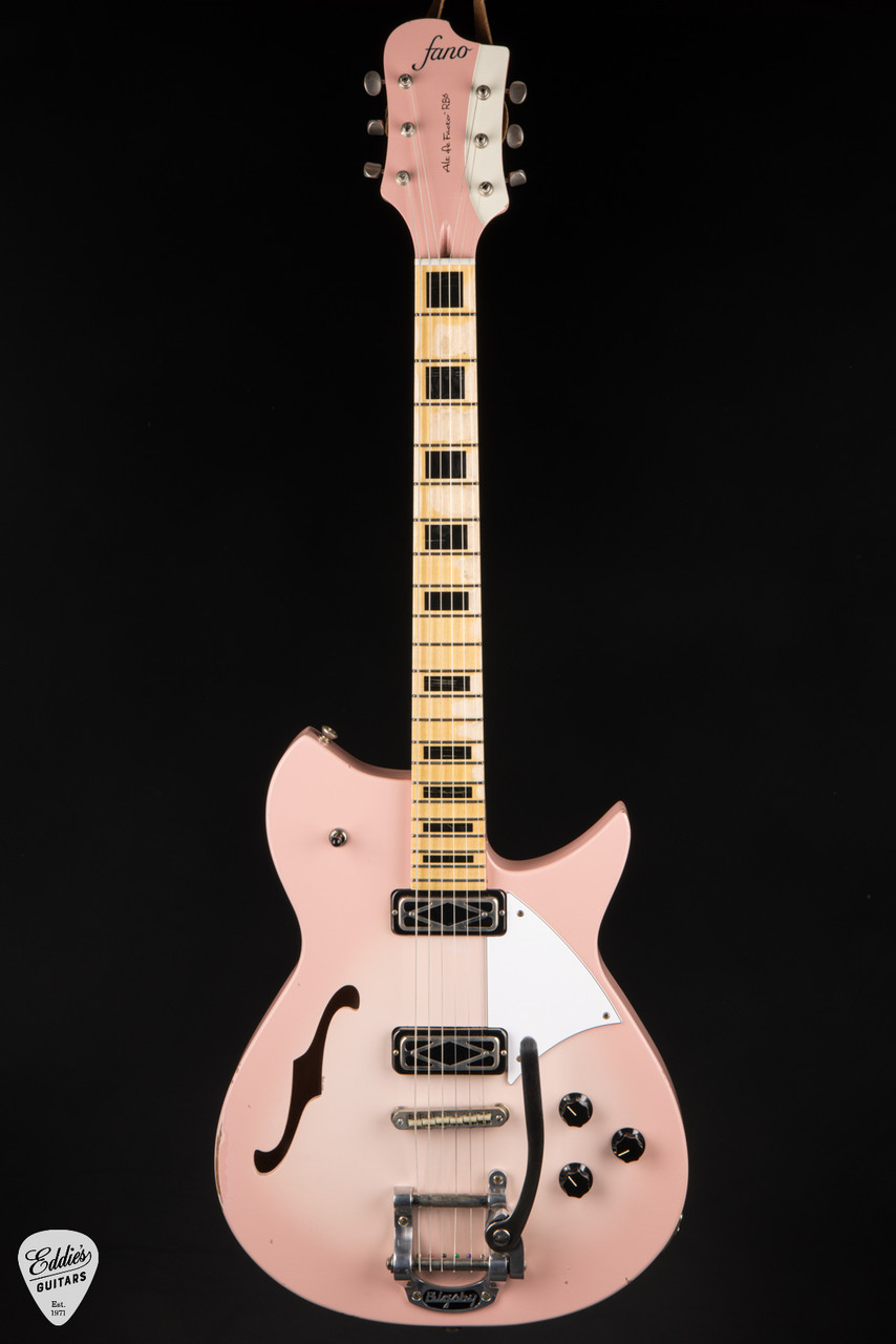Fano Alt de Facto RB6 - Shell Pink Burst - Eddie's Guitars