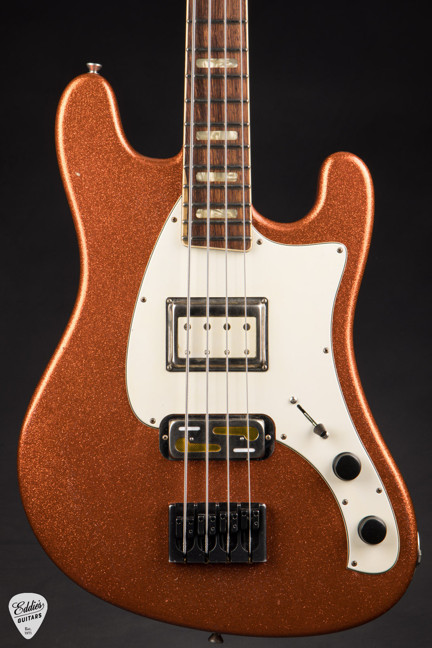 Castedosa Conchers Short Scale Bass - Aged Orange Sparkle