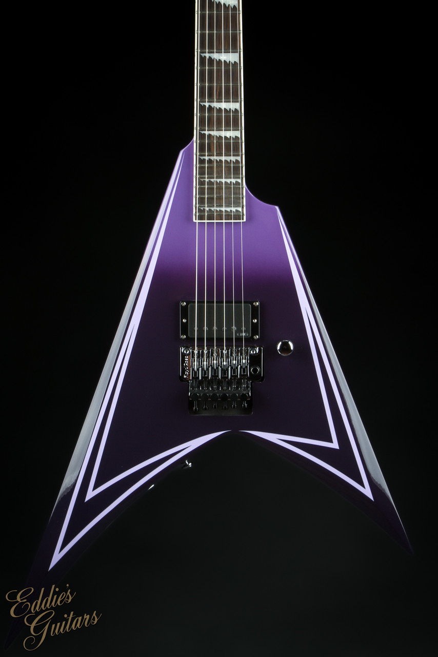 2023 - ESP LTD Alexi Hexed Purple Fade W/Pinstripes - Eddie's Guitars