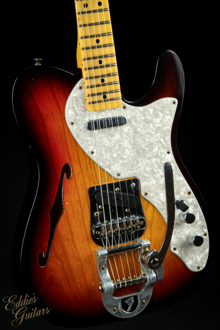 Fender Telecaster Thinline コンポーネント中古品 2023 - Fender Custom Shop 1968 Telecaster Thinline Journeyman