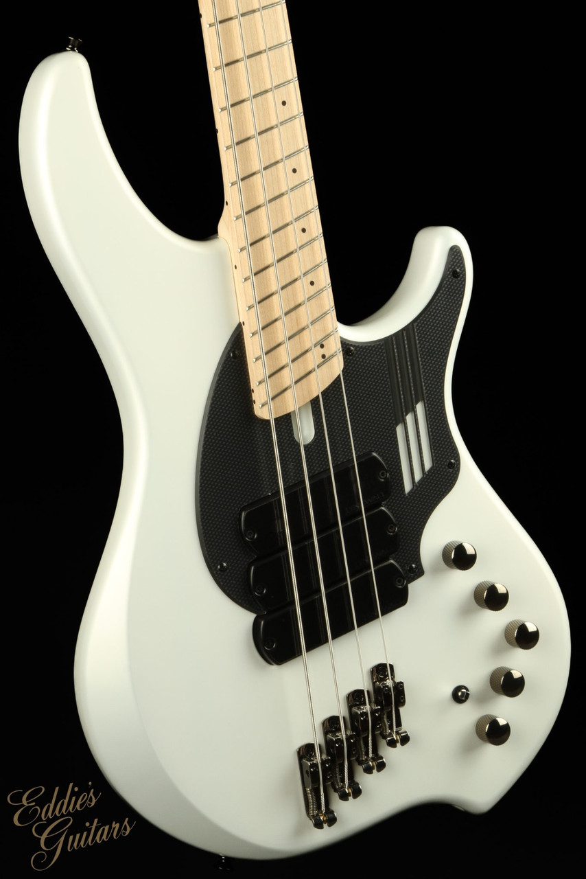 Dingwall NG-3 4-String Ducati Matte Pearl White - Eddie's Guitars