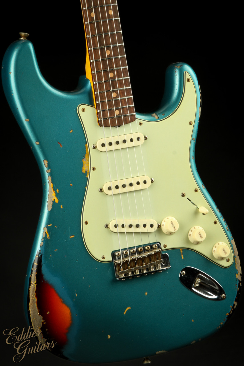 Fender Custom Shop 1961 Stratocaster Heavy Relic - Aged Ocean