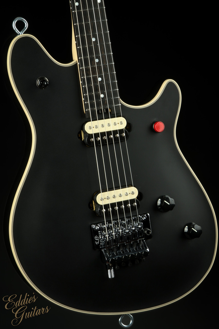 ギター EVH Wolfgang USA Ebony Stealth 2016 EVH Wolfgang USA Edward Van Halen Signature - Stealth Black(RMA