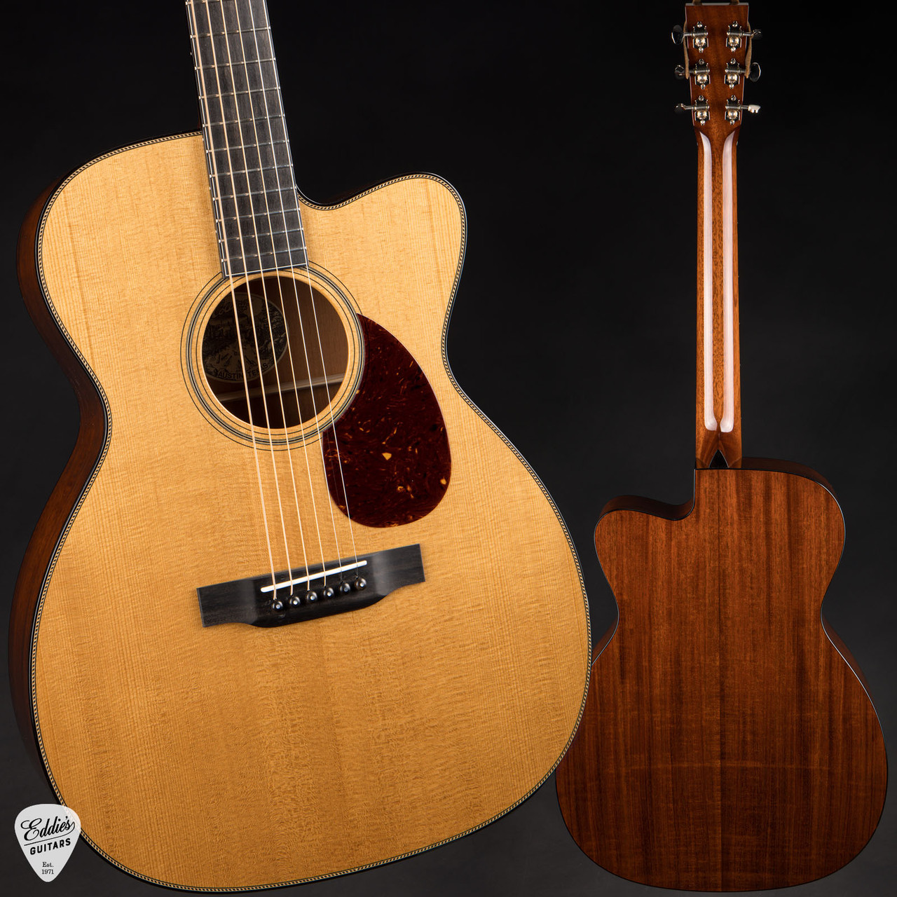 Collings OM1 Cutaway - Baked Sitka Spruce & Honduran Mahogany