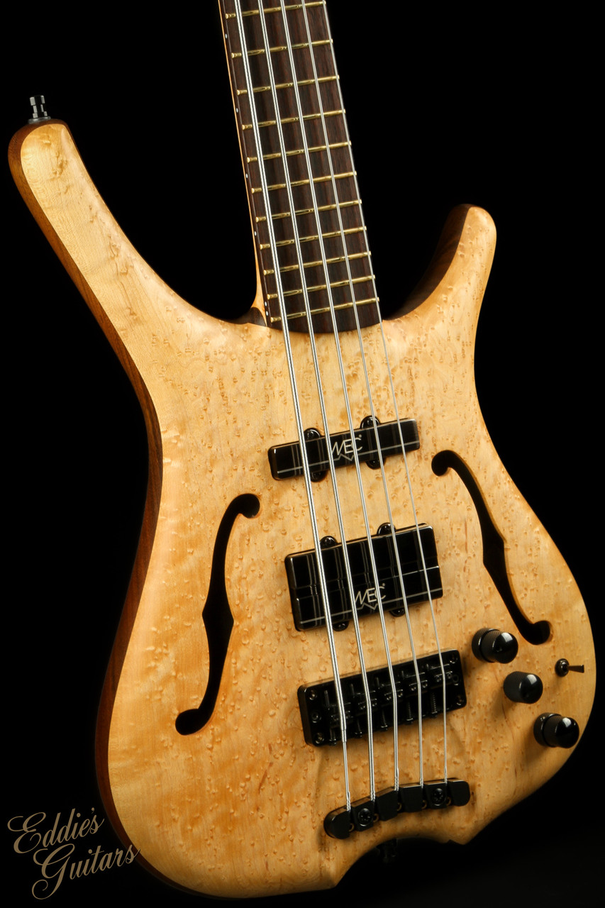 Warwick Custom Shop Masterbuilt Infinity Birdseye Maple 5 String