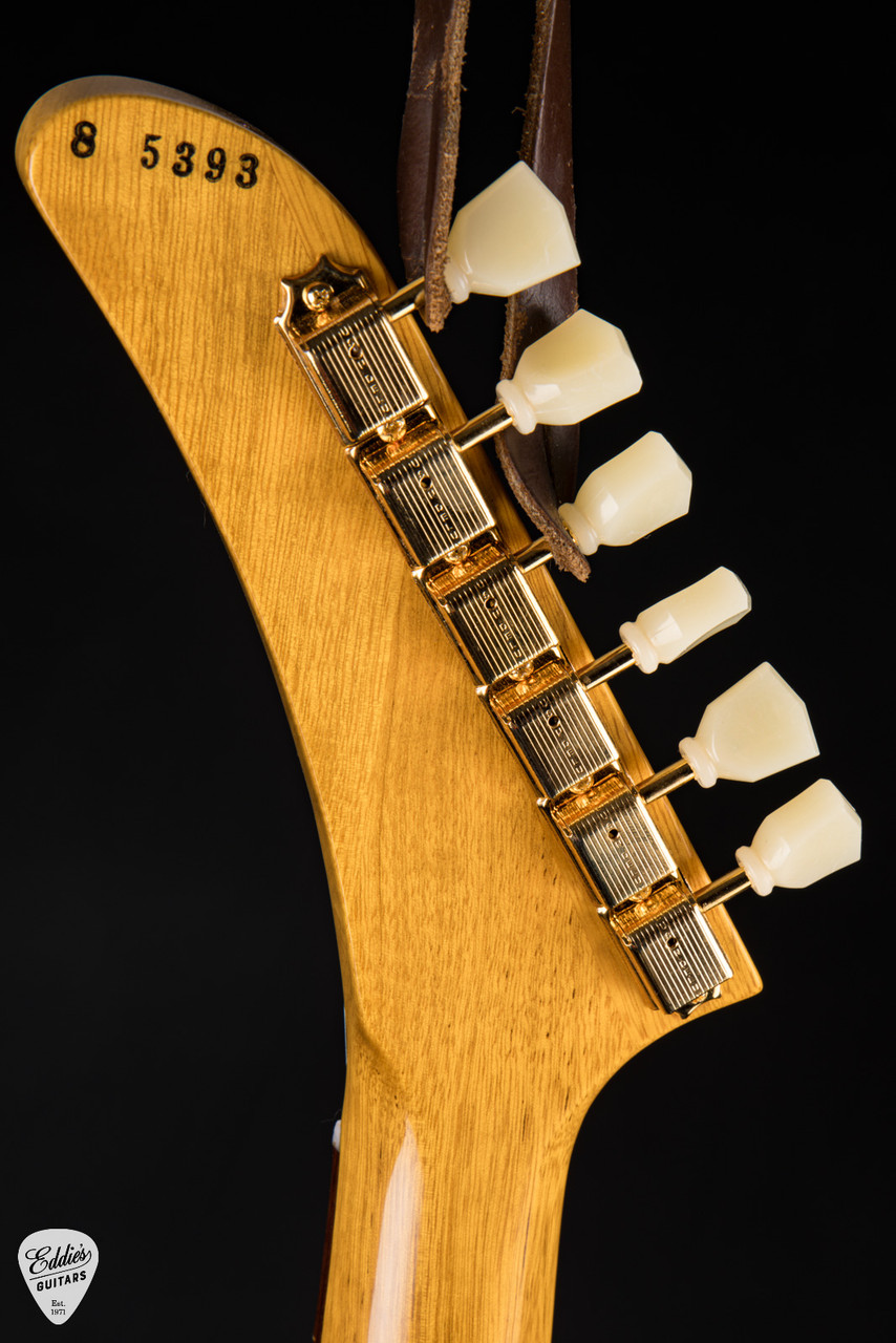 Gibson Custom Shop 1958 Korina Explorer Natural #85393 - Eddie's