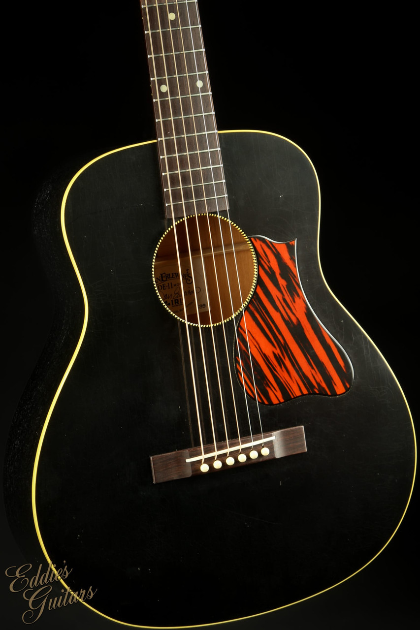 Iris Dan Erlewine DE-11 Black Distressed - Adirondack Spruce