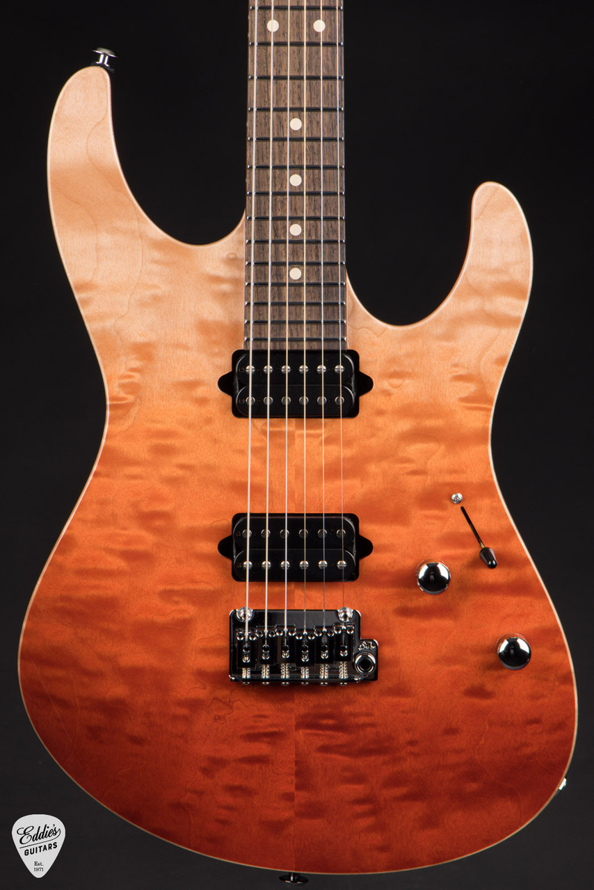 Suhr Modern Limited Edition Set Neck - Orange Fade - Eddie's Guitars