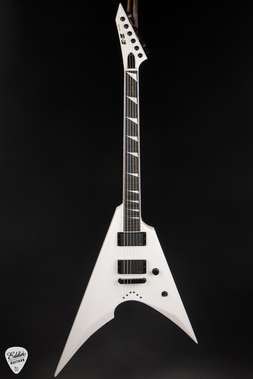 2025 - ESP E-II Arrow - Snow White - Eddie's Guitars
