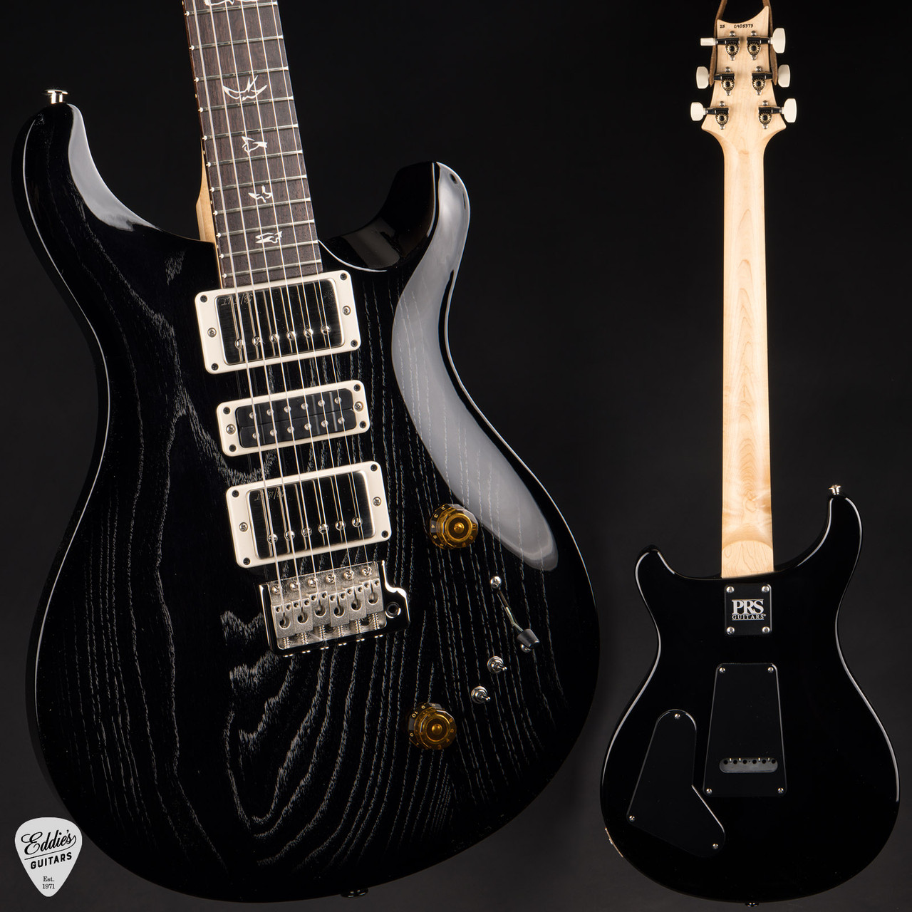 PRS Swamp Ash Special - Black Doghair Smokeburst - Eddie's Guitars