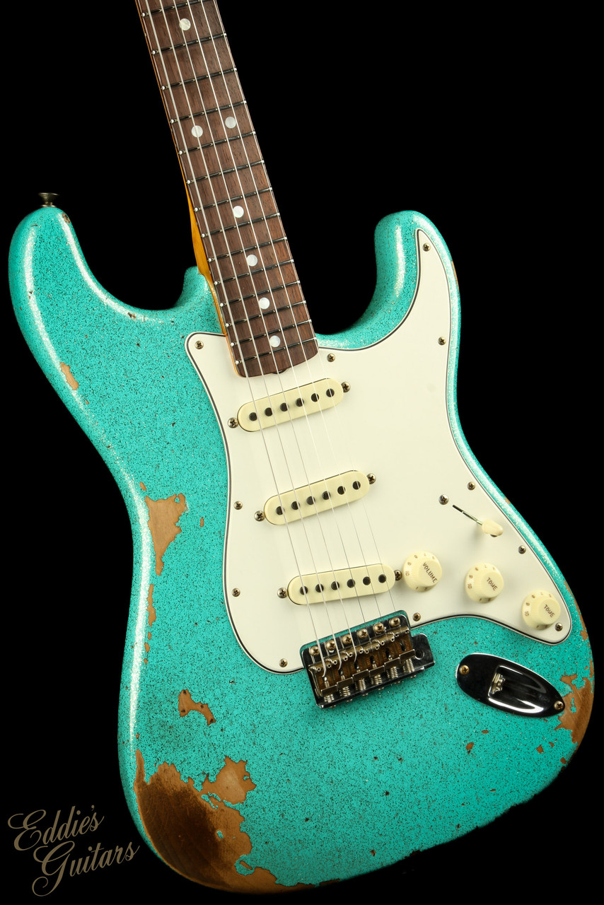 2023 - Fender Custom Shop 1967 Stratocaster Heavy Relic - Sea Foam