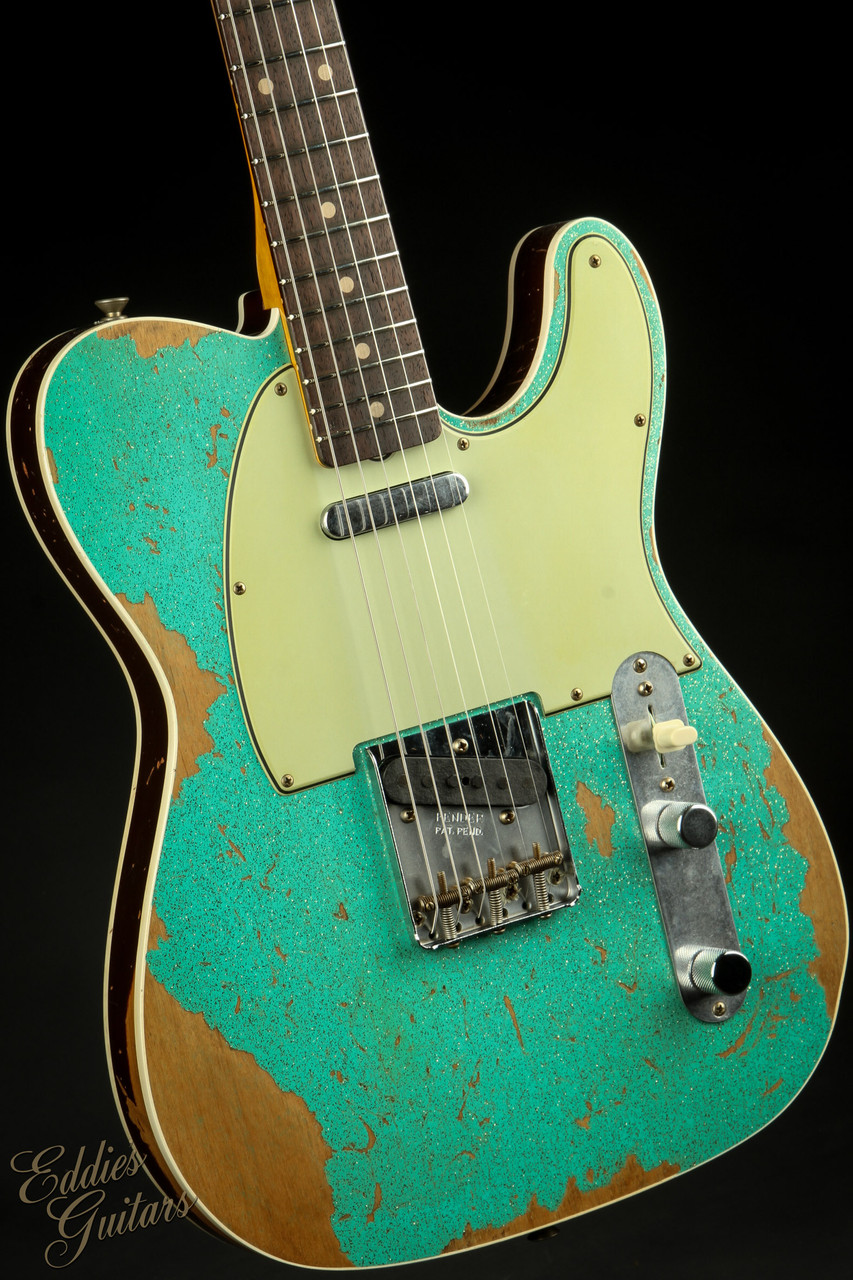 Fender Custom Shop 1960 Telecaster Custom Heavy Relic - Seafoam