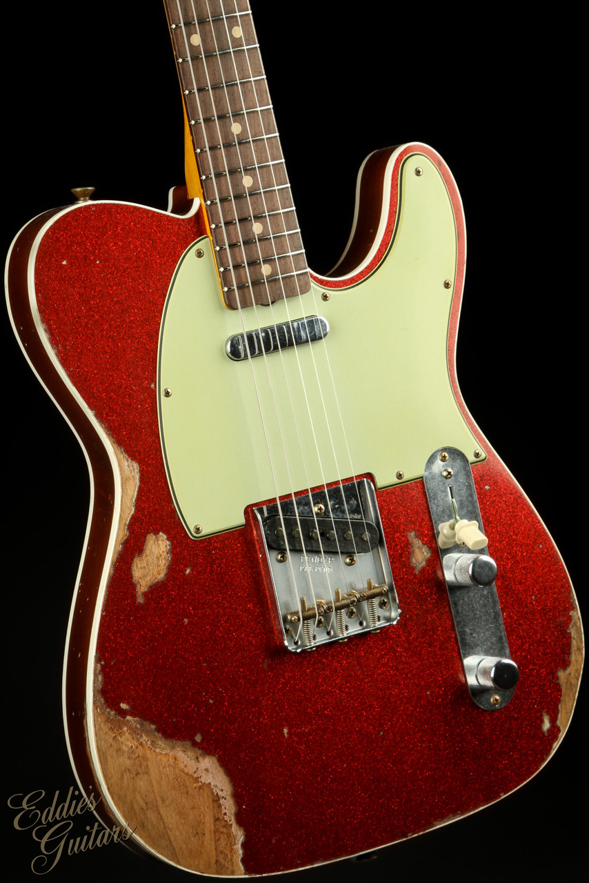 Fender Custom Shop 1960 Telecaster Custom Heavy Relic - Red