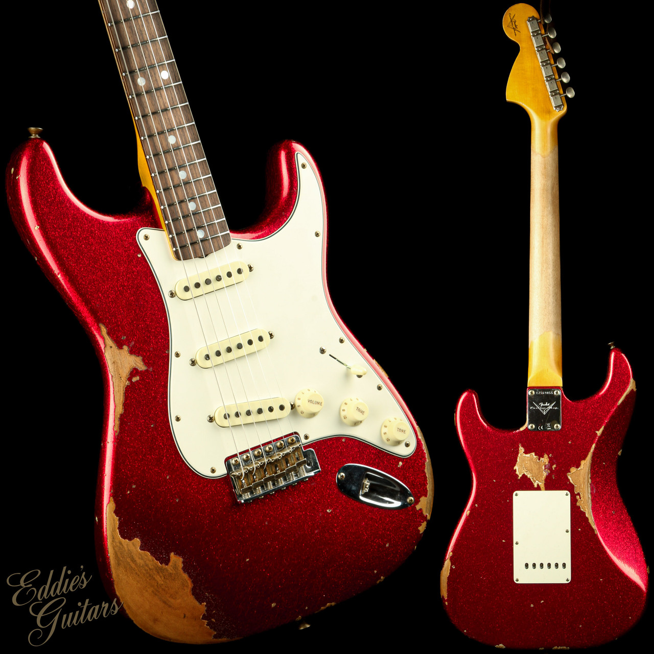 2023 - Fender Custom Shop 1967 Stratocaster Heavy Relic - Red