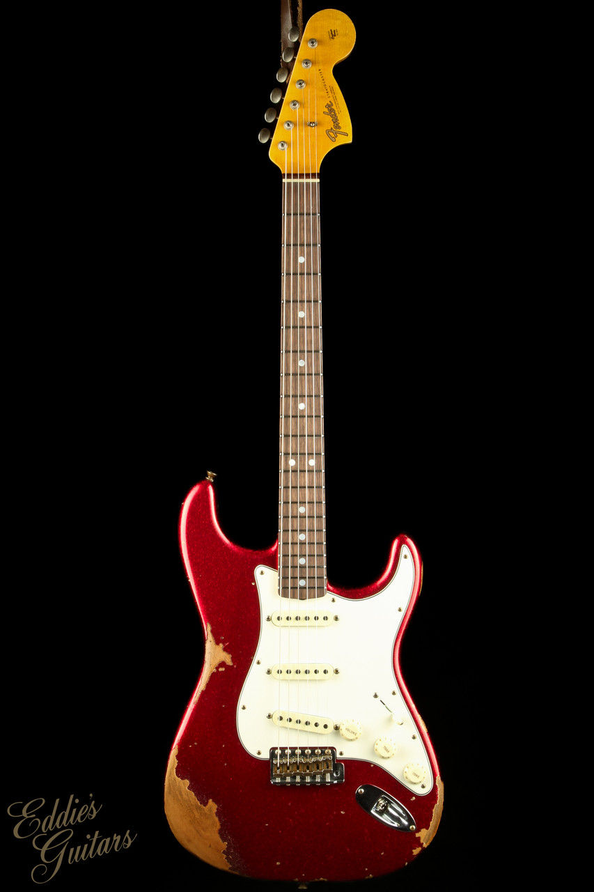 2023 - Fender Custom Shop 1967 Stratocaster Heavy Relic - Red