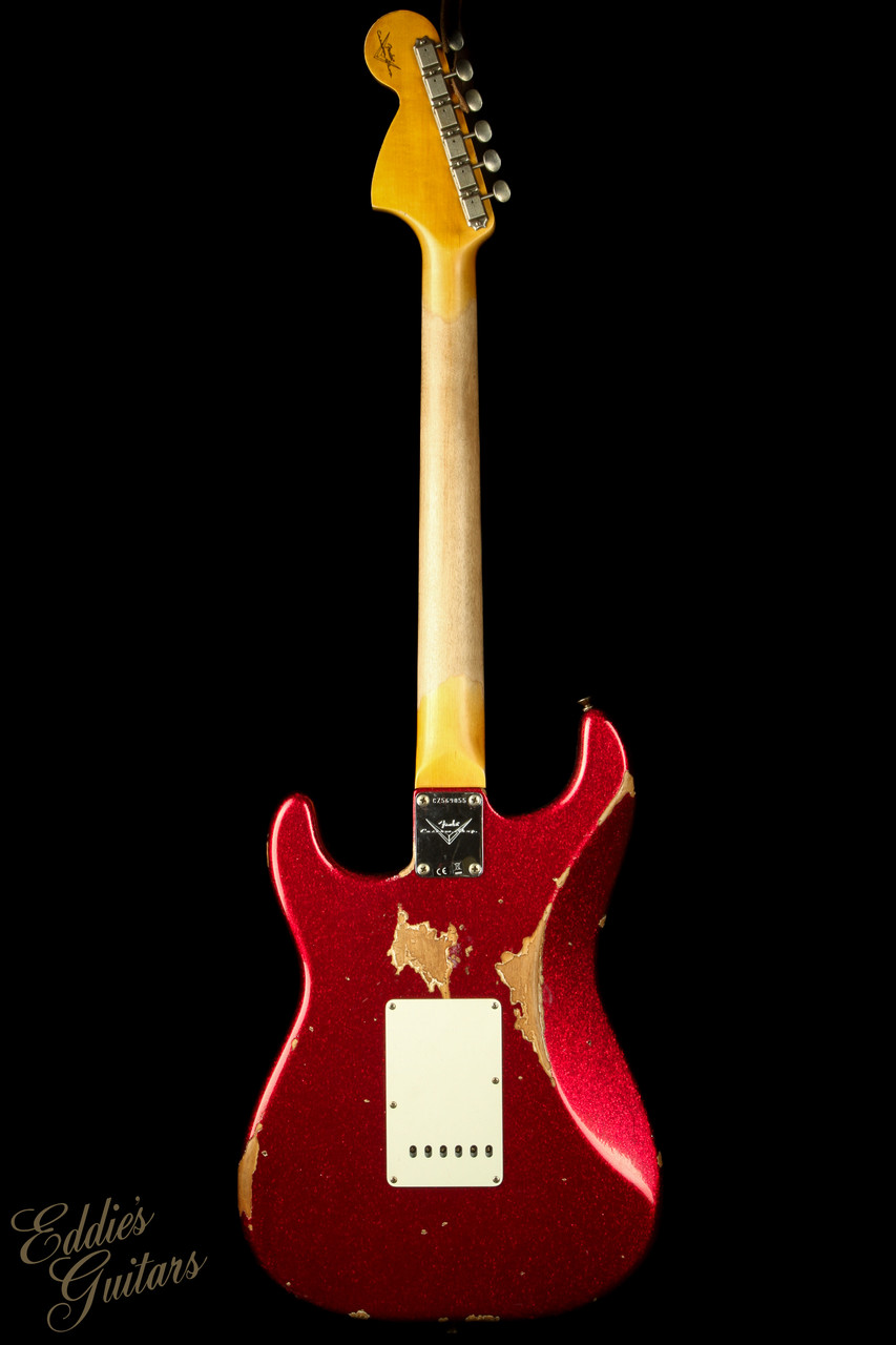 2023 - Fender Custom Shop 1967 Stratocaster Heavy Relic - Red