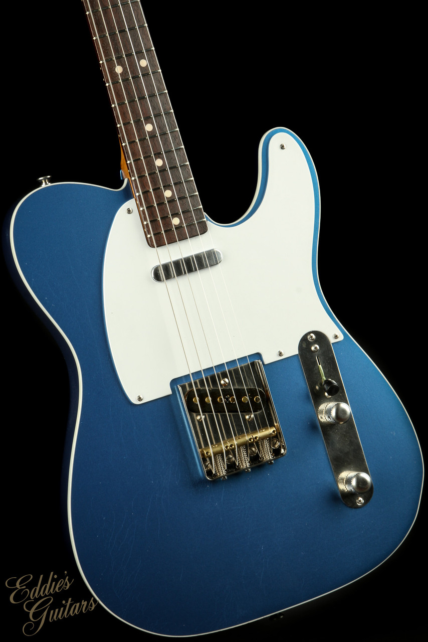 LSL T Bone - Lake Placid Blue - Eddie's Guitars