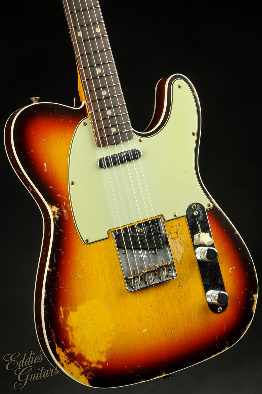 Fender Custom Shop 1960 Telecaster Custom Heavy Relic - Chocolate