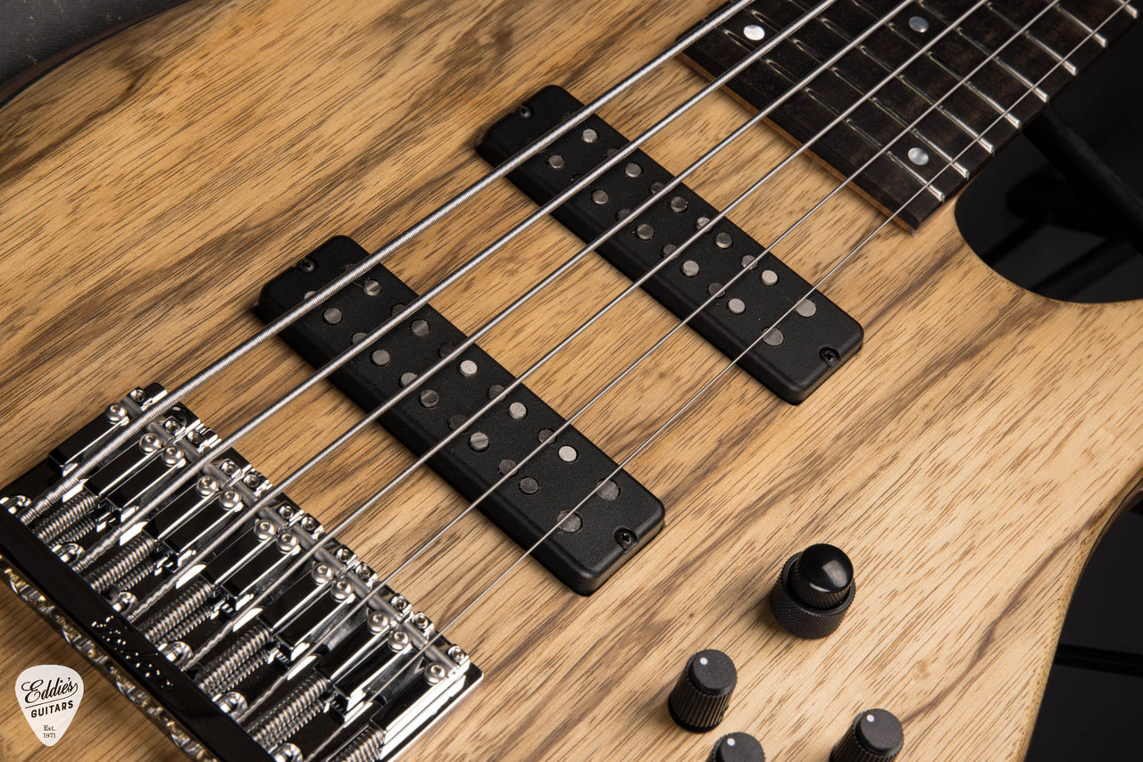 Fodera Imperial 6 Elite - Walnut/Black Limba - Eddie's Guitars