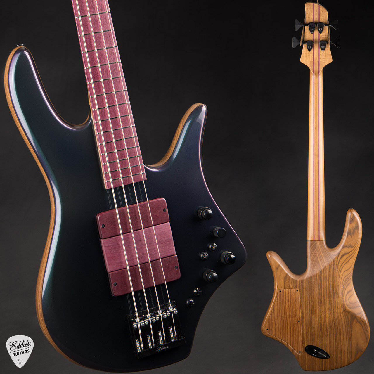 Fodera model ７弦ベース Fodera Monarch Deluxe/Crescent - Mystic Dream - Eddie's Guitars