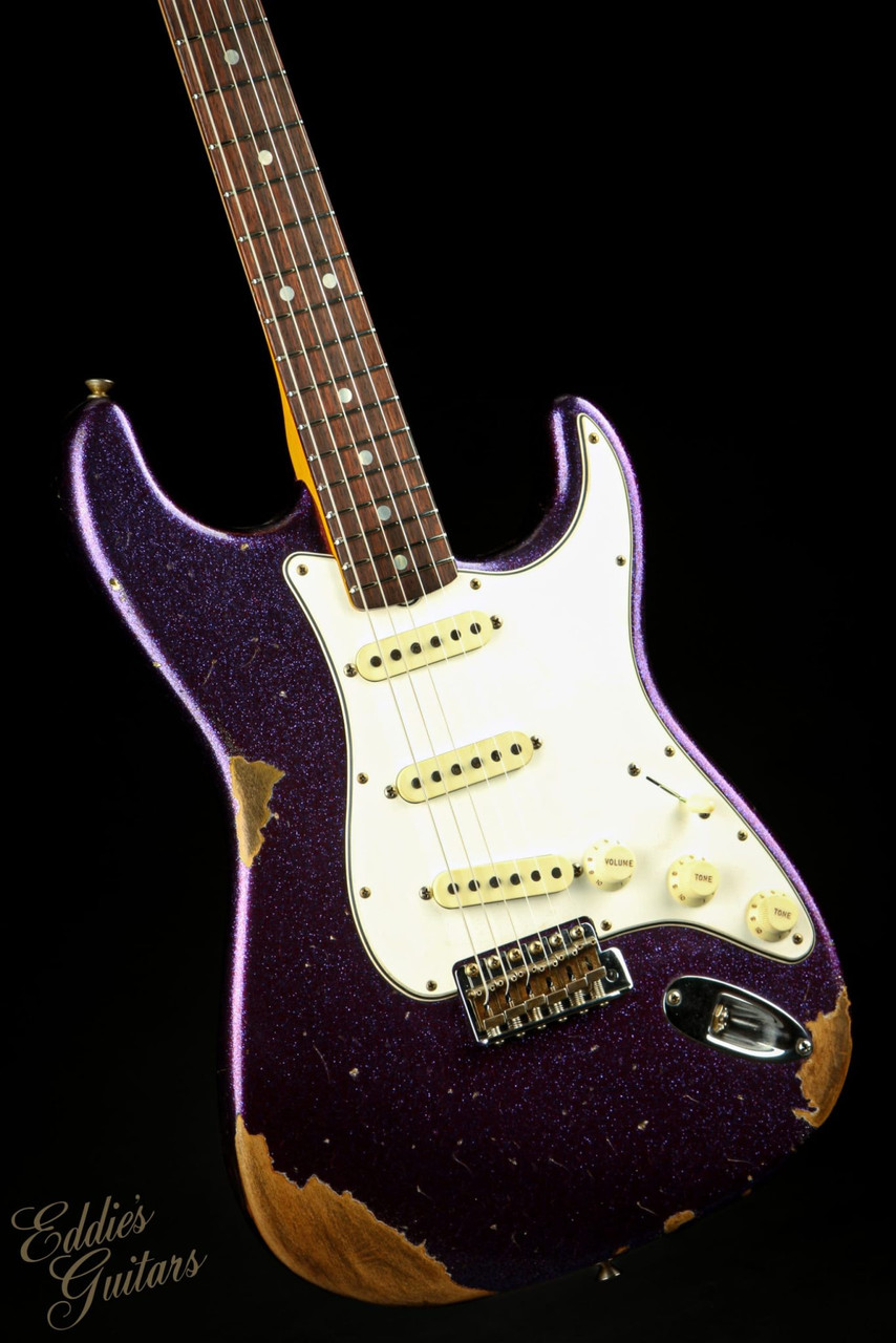 Fender Custom Shop 1967 Stratocaster Heavy Relic - Purple Sparkle