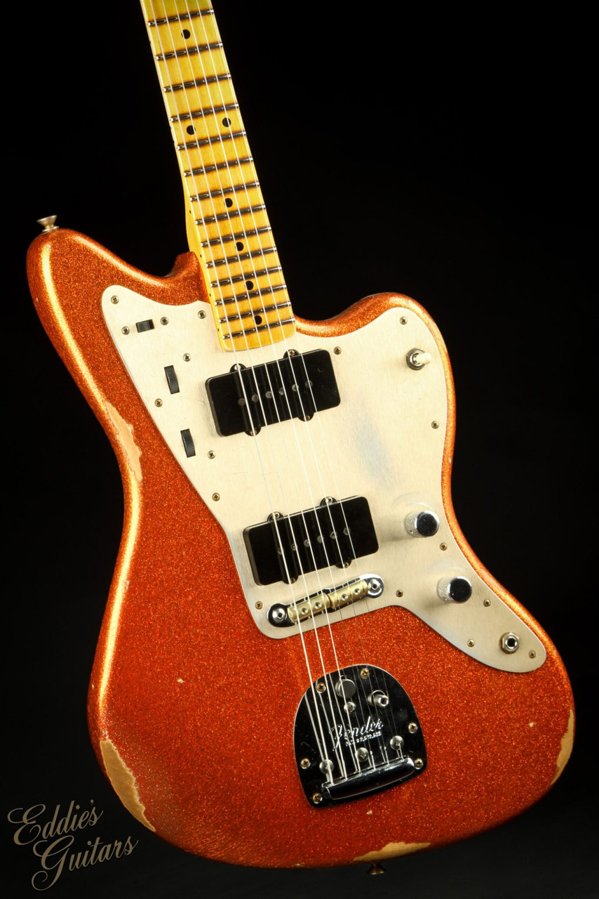 Fender Custom Shop LTD Custom Jazzmaster Relic - Orange Sparkle