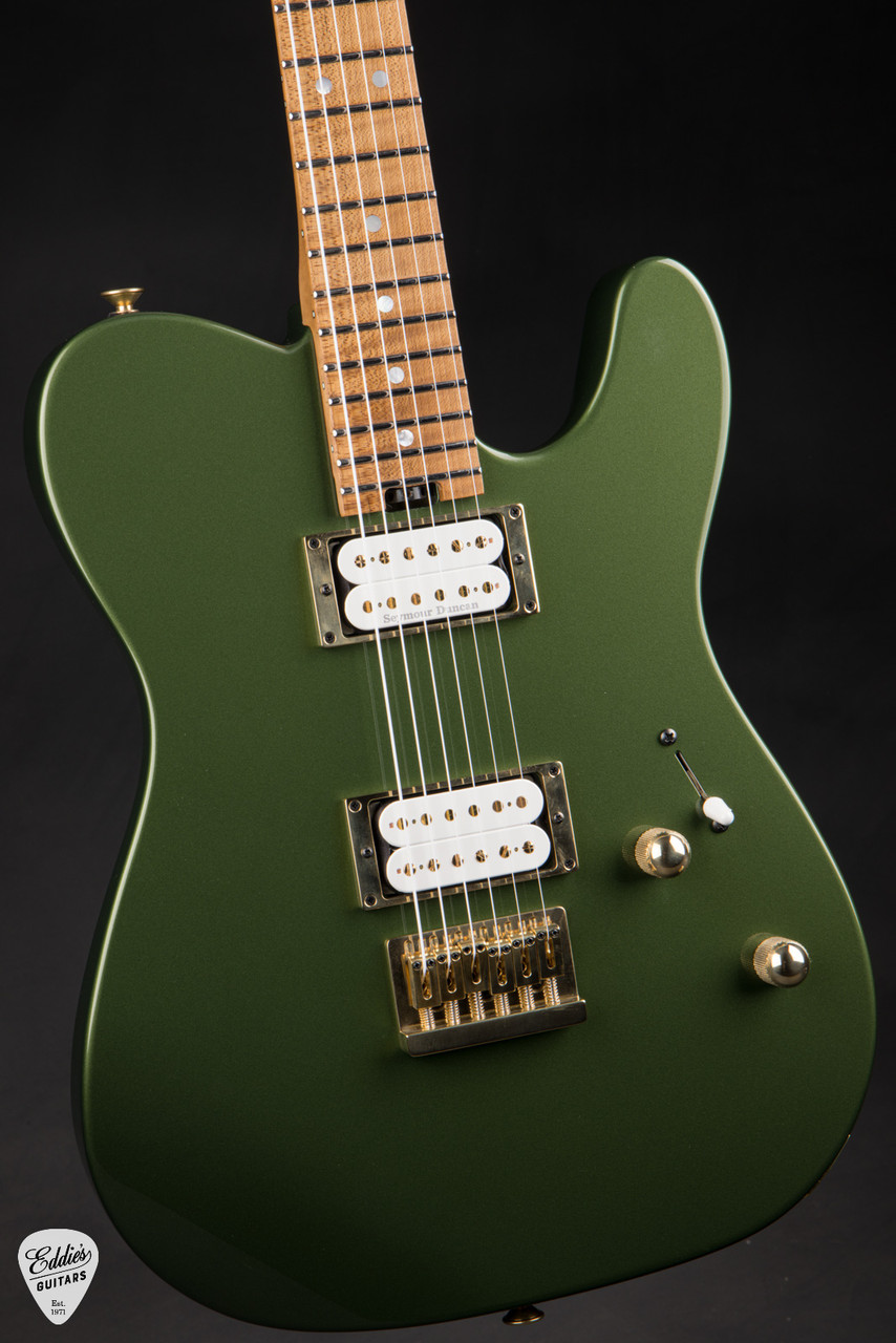 CHARVEL made in USA 超貴重 Charvel USA Custom Shop ST2 2H HT - Cadillac Green - Eddie's Guitars