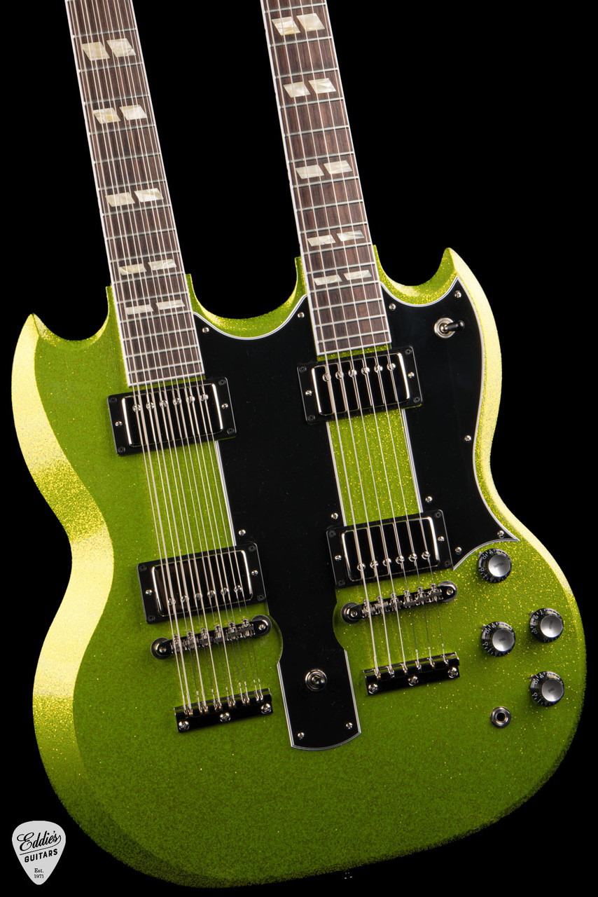 Gibson Custom Shop PSL Mid 60's EDS-1275 Gloss Gecko Green Sparkle