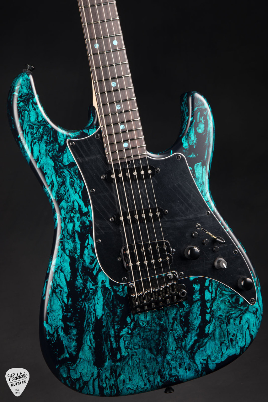 James Tyler Studio Elite HD - Black Shmear w/Turquoise Tint
