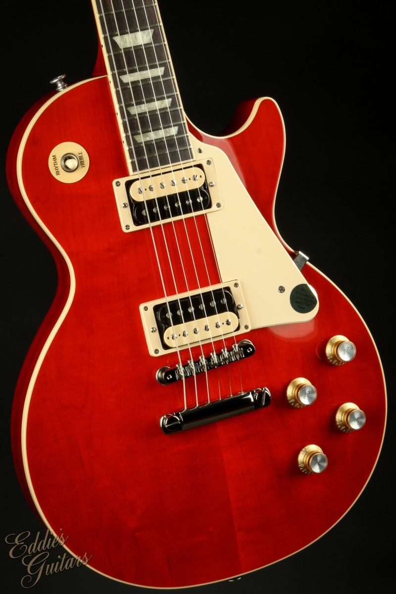 2022 - Gibson Les Paul Classic Translucent Cherry 9.6 #216520051