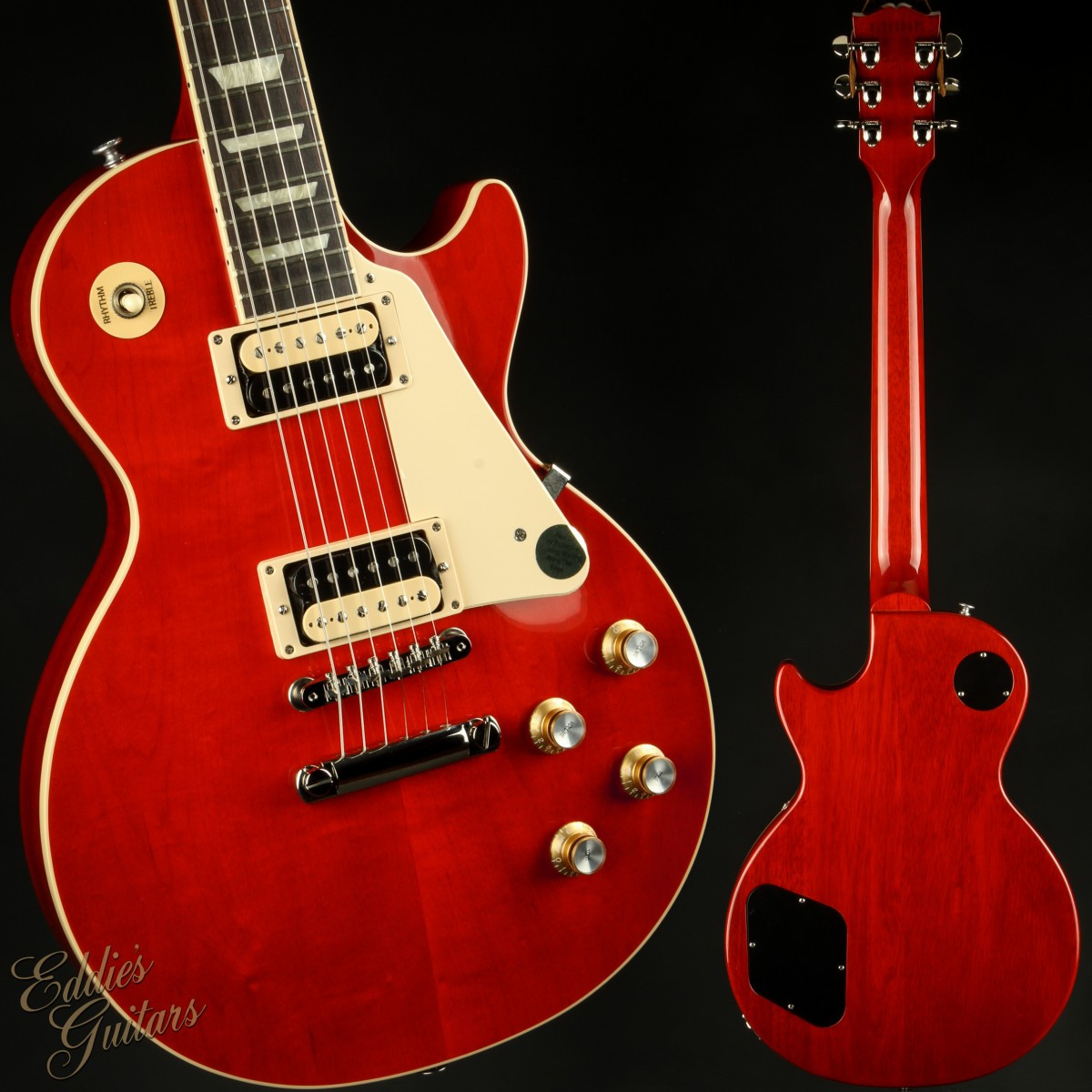ギター Gibson Les Paul Classic EB 2022 2022 - Gibson Les Paul Classic Translucent Cherry 9.6 #216520051