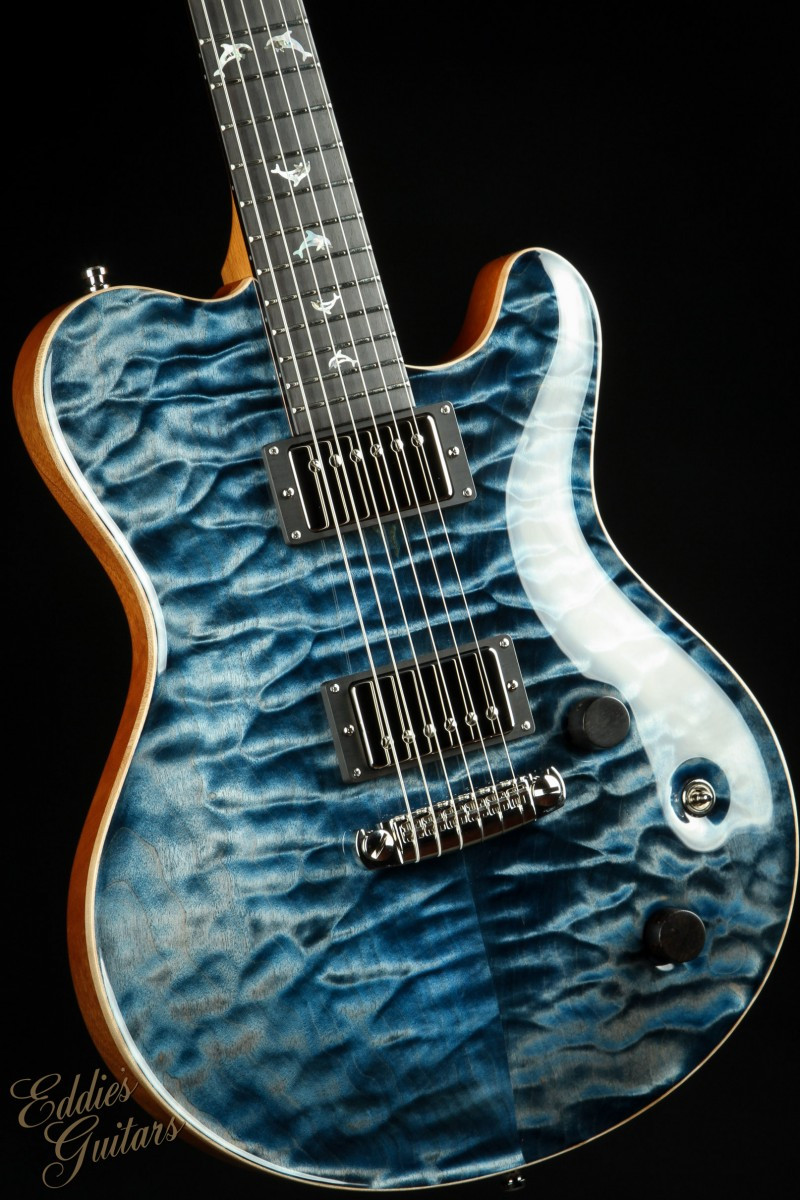 Nik Huber Dolphin II - Atlantic Blue - Eddie's Guitars