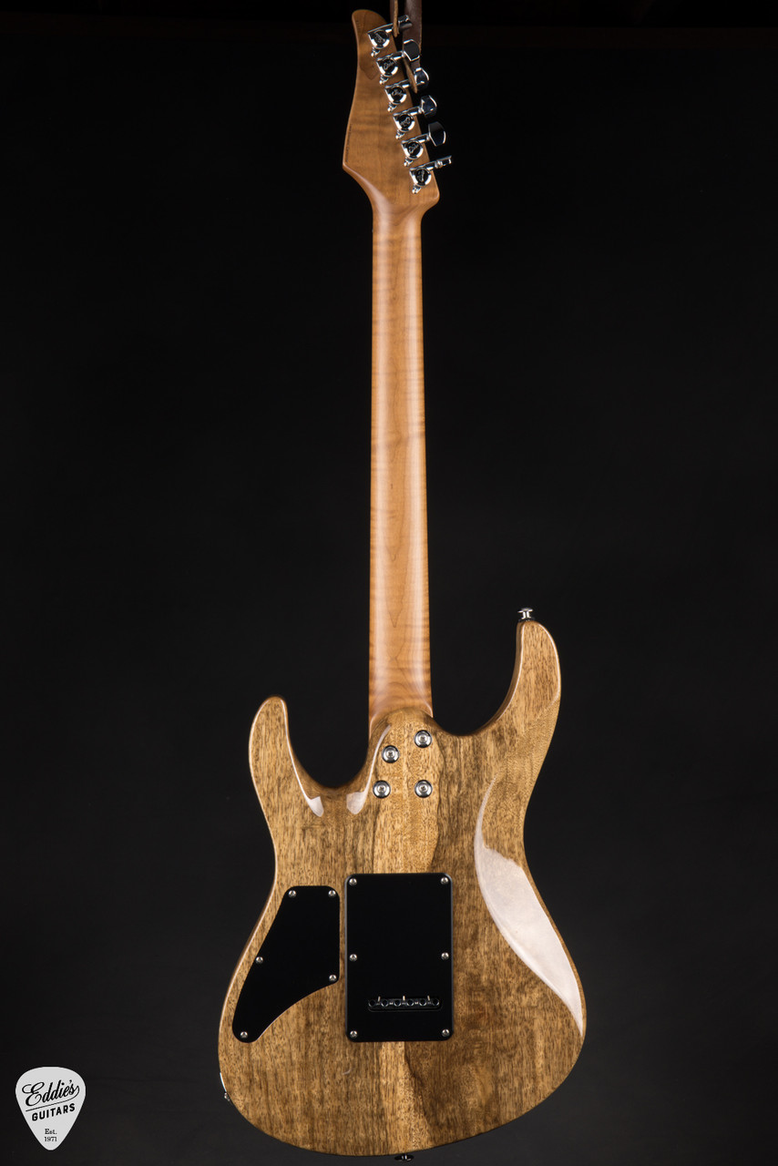 Suhr ギター Suhr Modern Black Limba/Quilt Maple - Trans Seafoam Green