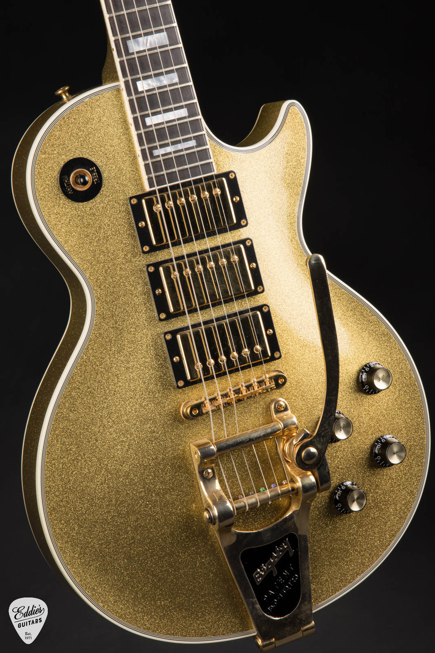 2008 - Gibson Custom Shop Les Paul Custom 3 Pickup Bigsby Gloss