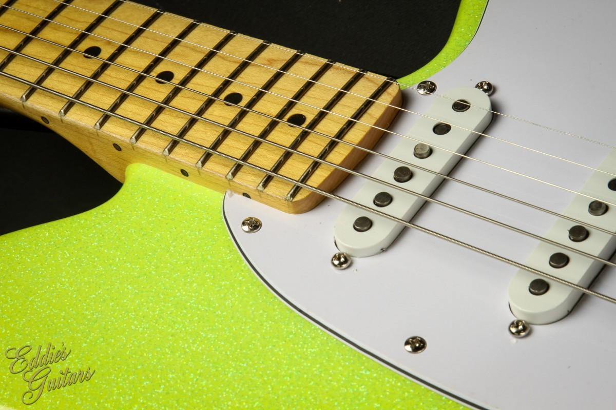 Used - Ibanez Yvette Young Signature YY10 - Slime Green Sparkle