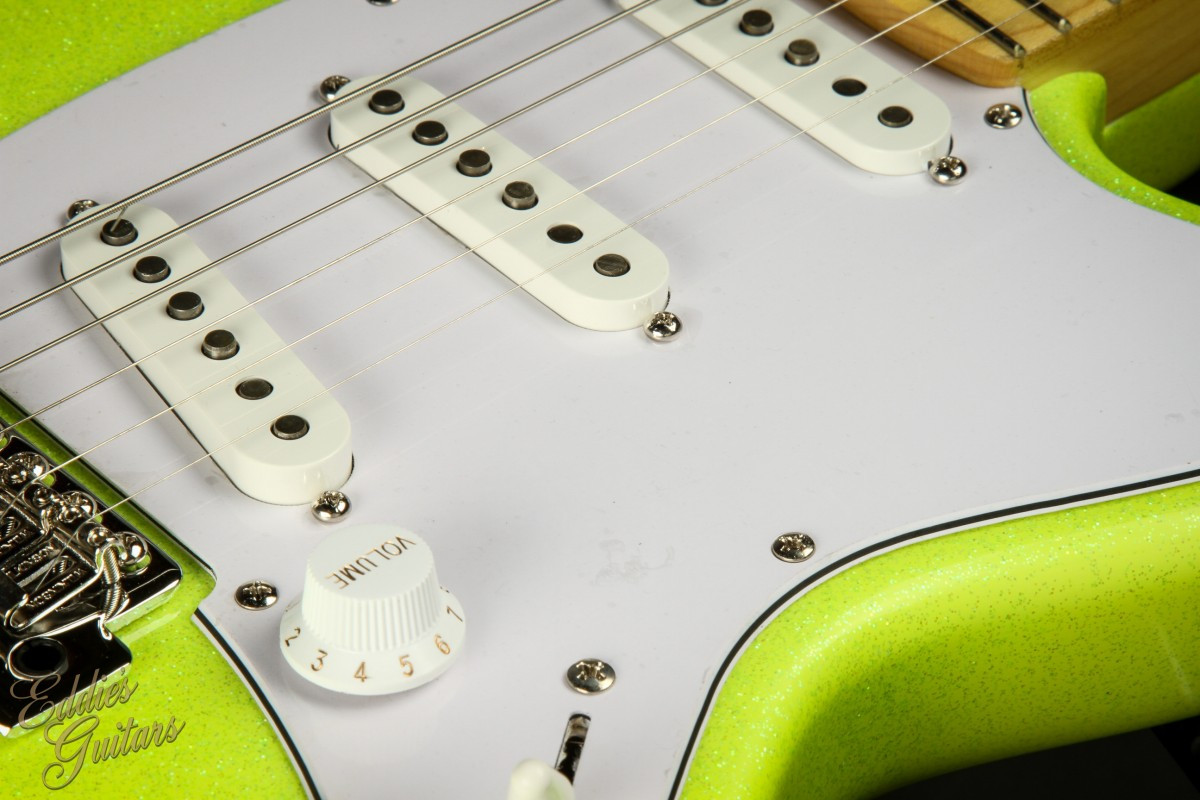Used - Ibanez Yvette Young Signature YY10 - Slime Green Sparkle