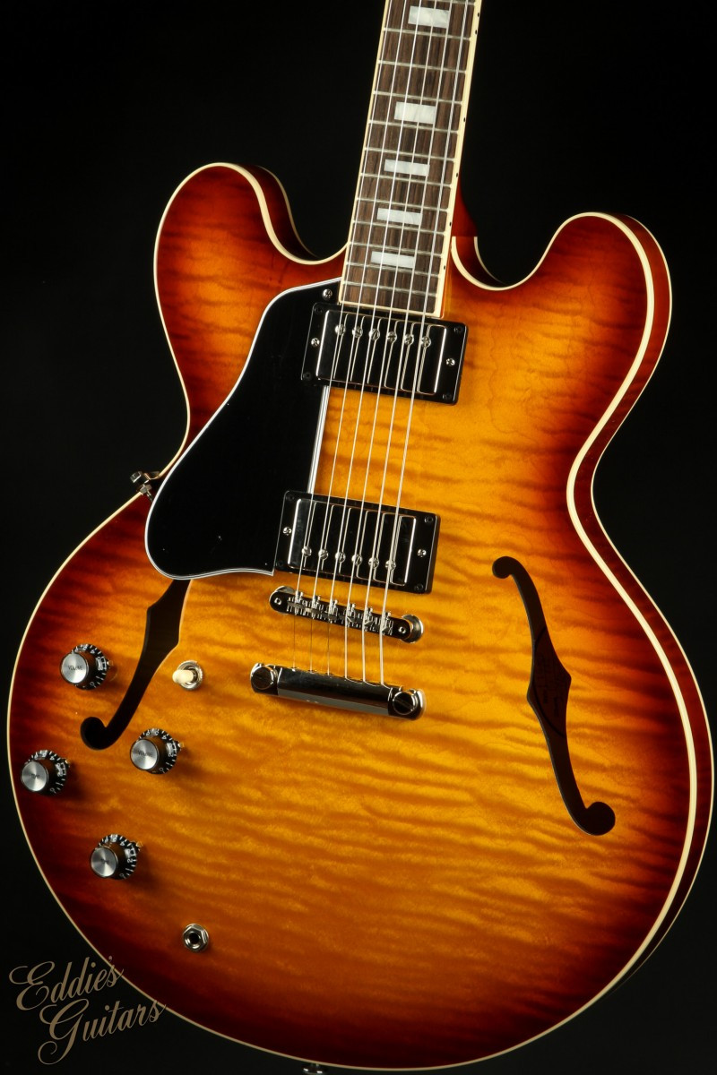 Gibson ES-335 Figured Iced Tea/Left Handed 8.11 #203420061