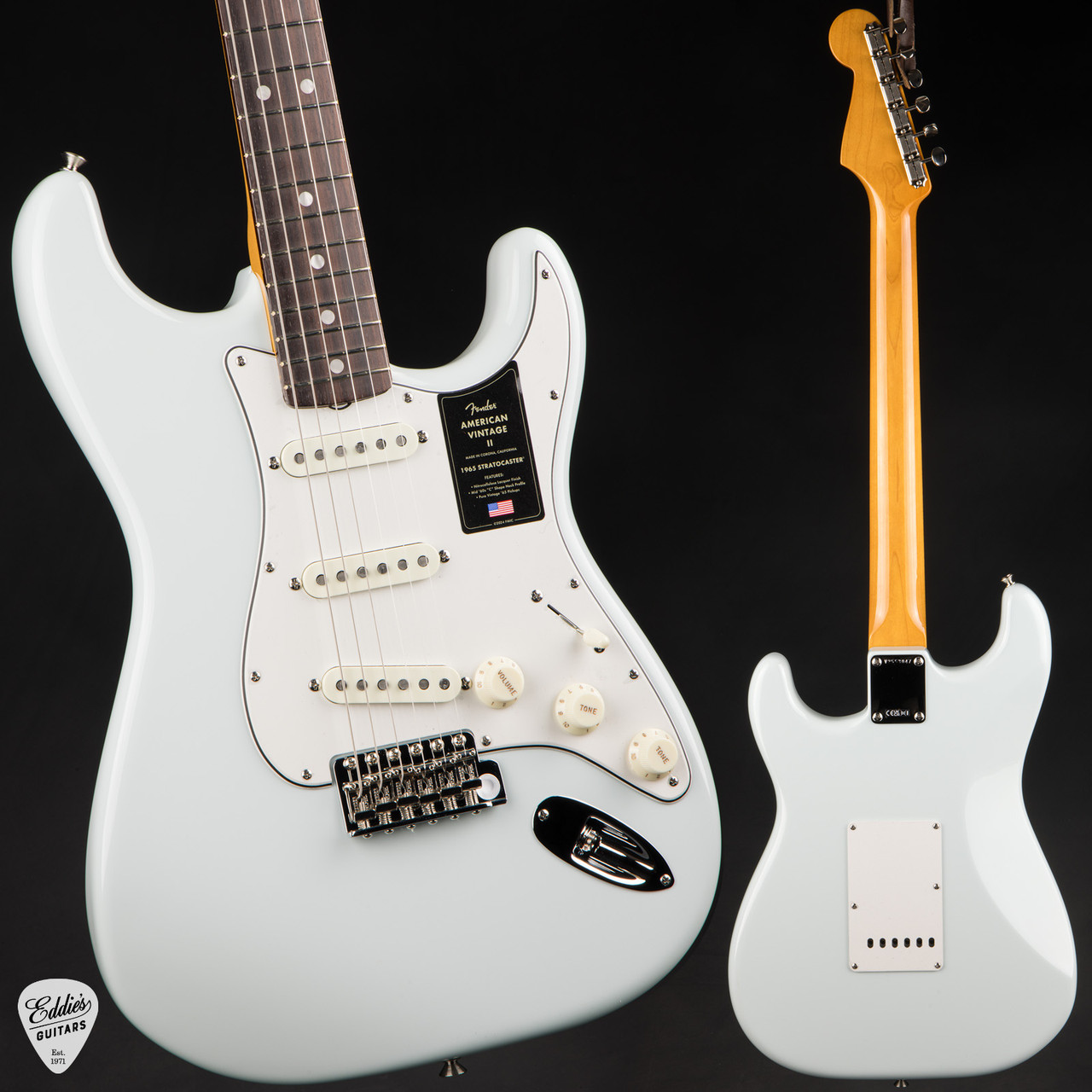 Fender American Vintage II 1965 Stratocaster - Sonic Blue