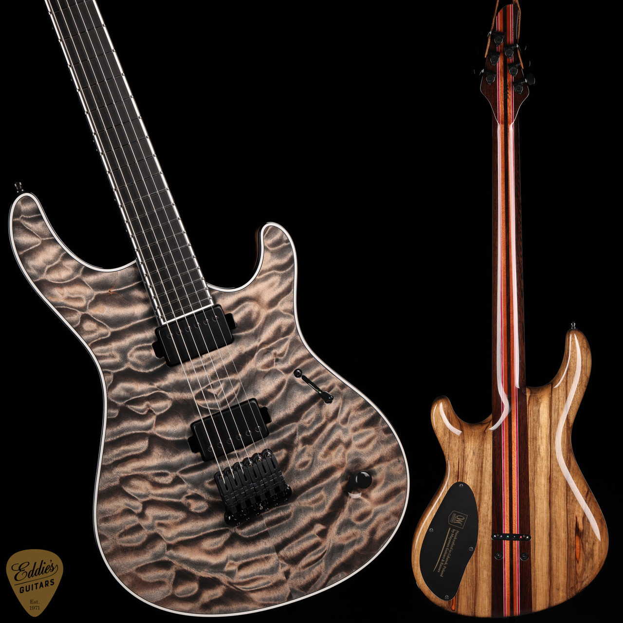 2024 - Mayones Regius 6 - Transparent Jeans Black Gloss - Eddie's