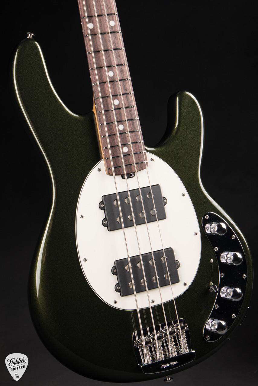 Ernie Ball Music Man StingRay Special HH - Fallout Green - Eddie's